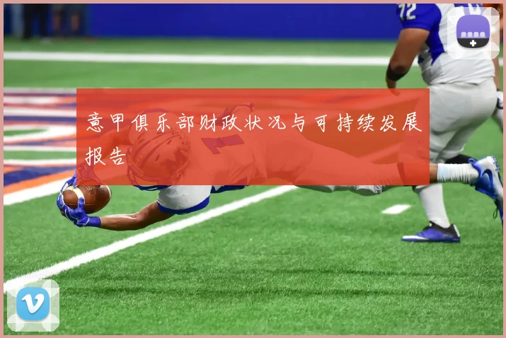 意甲俱乐部财政状况与可持续发展报告